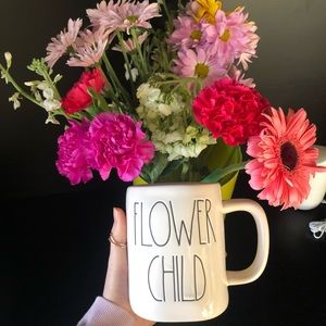 Rae Dunn, Flower Child mug, Beautiful Gift